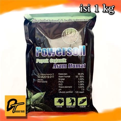 Jual Pupuk Organik Pembenah Tanah Powersoil Isi Kg Shopee Indonesia