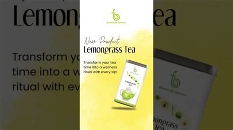 Lemongrass Tea Elevate Your Well Being With Every Sip And Experience