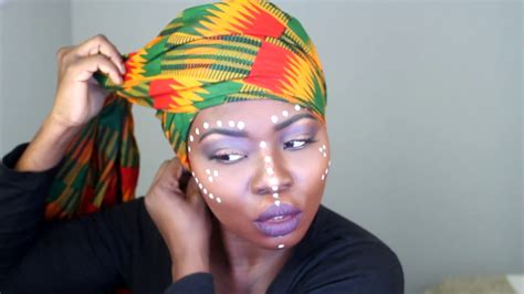 How To Do Easy Head Wrap Styles Tutorial Youtube