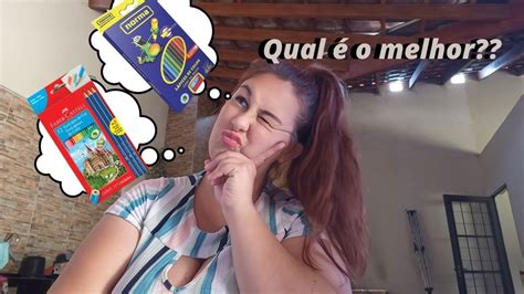 Qual O Melhor Lapis De Cor Norma Ou Faber Castell Youtube