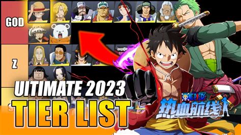 Ultimate Opfp Pvp Tier List Feat Grand Master Mrcho One Piece