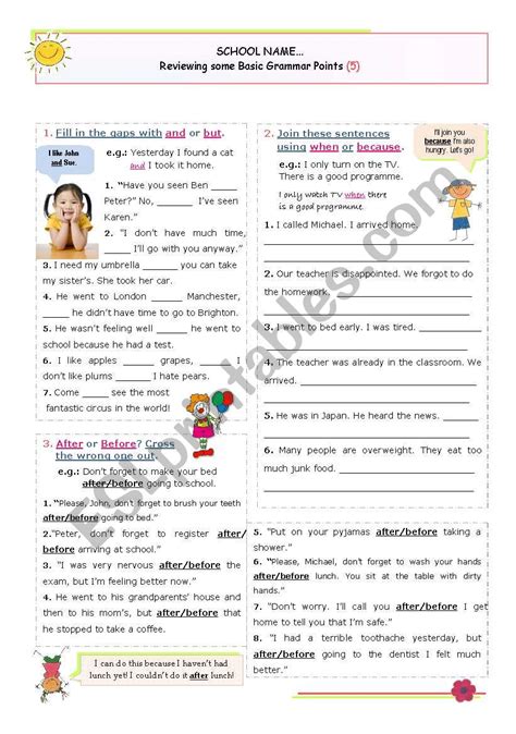 Reviewing Basic Grammar Points Series 5 Basic Linking Words And Or