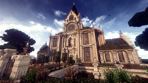 Fictional Gothic Cathedral Little Tiles Minecraft Map