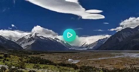 Crazy Clouds Over New Zealand  On Imgur