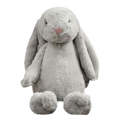 Peluche Lapin Gris Peluche Paradis