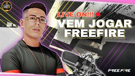 FREE FIRE AO VIVO X TREINO AO VIVO 4X4 MOBILE VS EMULADOR VEM JOGA VC