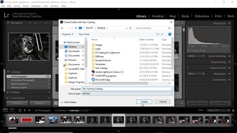 Create A New Catalog In Lightroom Classic Cc Instructions