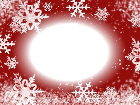 Red Large Christmas Photo Frame Png Transparent Background Free