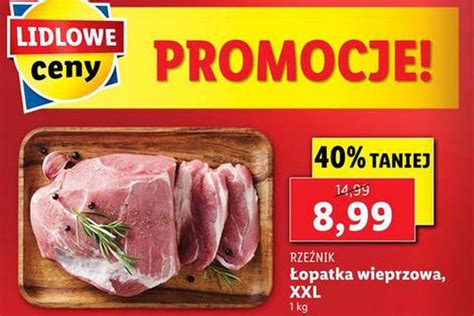 Mega promocje w Lidlu Parówki i polędwica za złotówkę rabaty na