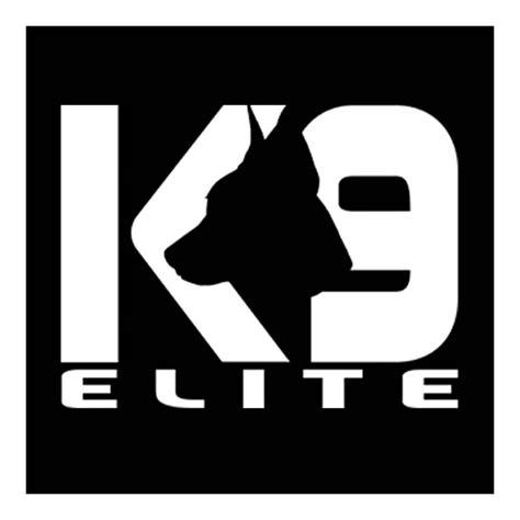 Parche K 9 Elite Negro Y Blanco