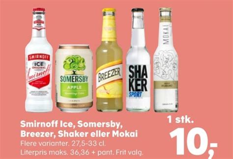 Smirnoff Ice Rtd Cider Tilbud Hos Kvickly