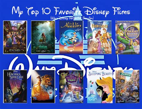 My Top 10 Favorite Disney Movie By Pandraconian King90 On Deviantart