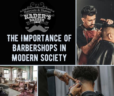 The Importance Of Barbershops In Modern Society Kaders Barber Shop