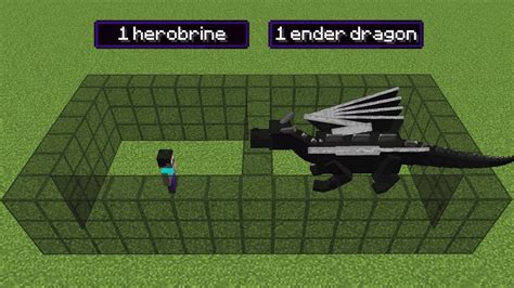 Minecraft Herobrine Vs Enderdragon