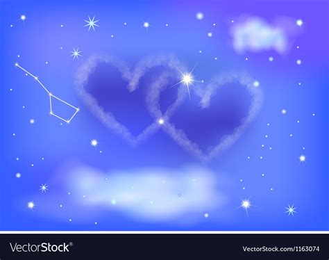 Hearts In The Night Sky