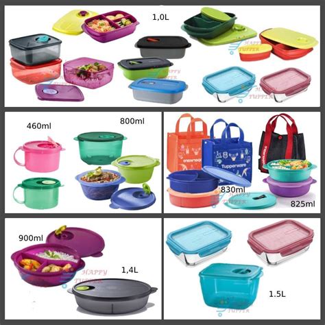 Tupperware Lunch Box Microvable Lunch Box Crystalwave Bowl