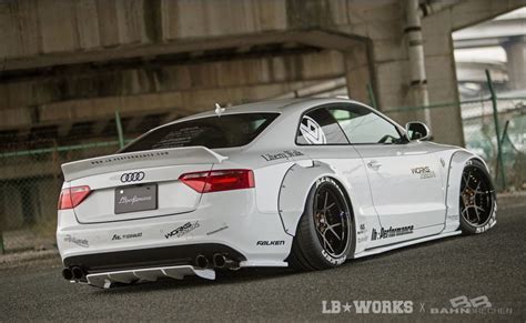 Liberty Walk Lb Works Rear Diffuser For 8t Audi A5 And B8 Audi S5