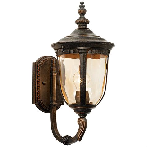 Bellagio 16 1 2 High Bronze Upbridge Arm Outdoor Wall Light Set Of 2 151p8 Lamps Plus