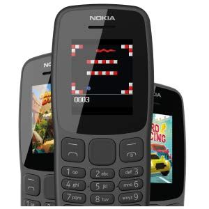 Nokia 106 2018 TA 1114 4MB RAM 2G Dual Sim Arabic Grey TA 1114