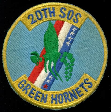 Usaf 20th Special Operations Squadron Patch S 15a Ebay