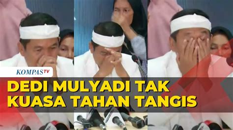 Dedi Mulyadi Tak Kuasa Tahan Tangis Dengar Pengakuan Keluarga