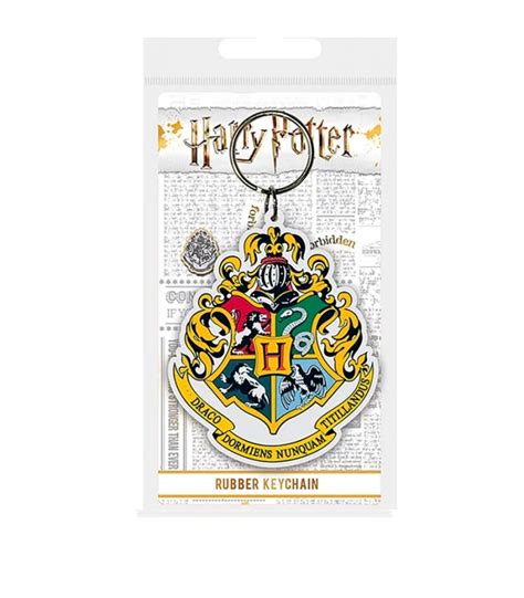 Llavero Harry Potter Colourful Crest Hogwarts Pvc Pyramid