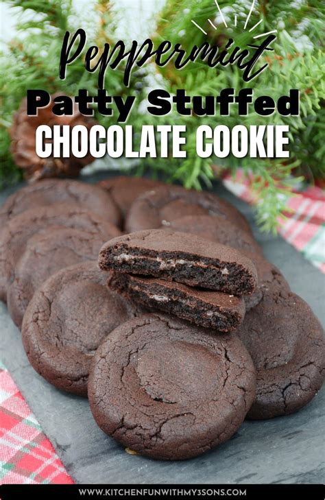 Peppermint Patty Cookies Kitchen Fun With My 3 Sons