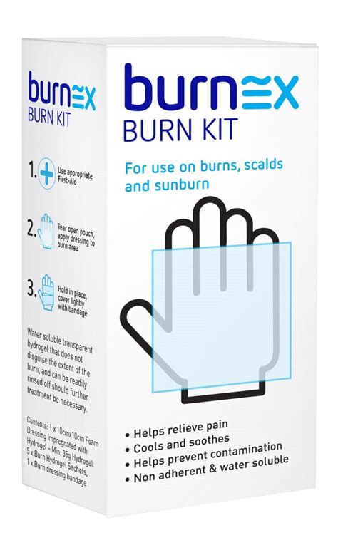 Burnex Hydrogel Gel Burn Dressings — Medshop Australia