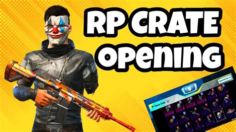 M11 RP CRATE OPENING CLOWN S2 MASK AGAIN PUBG MOBILE YouTube