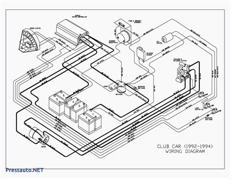 Electric Golf Cart Schematic Club Car Golf Cart Battery Wiri