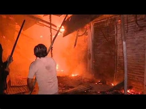 Puente Piedra Incendio en Mercado Monumental consumió 700 puestos de