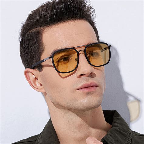 Fashion Shades Sunglasses Men Good Quality Metal Frame Uv400 Polarized