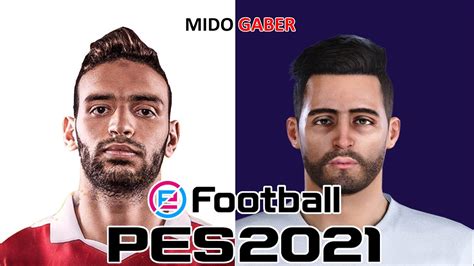 MIDO GABER PES 2019 2020 2021 FACE BUILD STATS YouTube