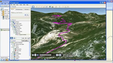 Using Garmin Basecamp In Conjunction With Google Earth Youtube