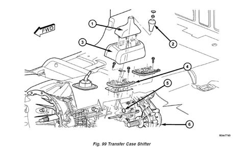 Dodge Ram Transfer Case Shifter Linkage Diagram Diagramwirings