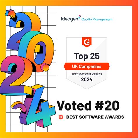 Ideagen Celebrates Triple Win In G2 2024 Best Software