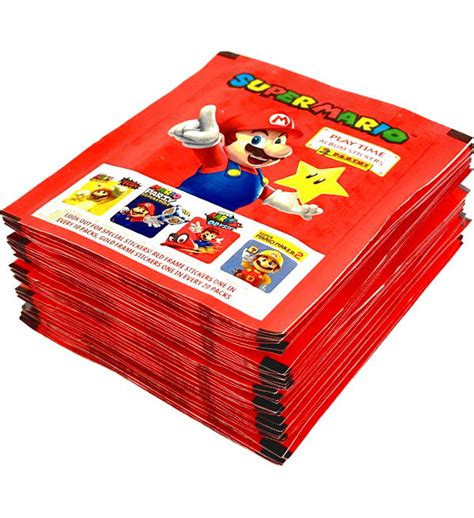 Panini Super Mario Play Time Stickers Packets Stickerpoint