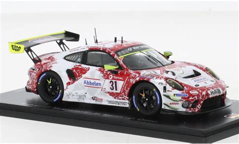 Modellautos Porsche 991 GT3 R 1 43 Spark 911 No 31 Frikadelli Racing