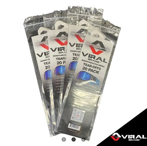 Tear Offs 20 Pack Signaturealpha Series Robsycf