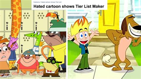 Ranking The Most Hated Cartoon Shows YouTube