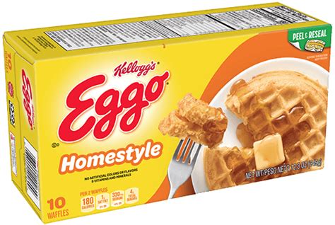 Kellogg’s® Eggo® Vanilla Bean Belgian Style Street Waffles | L'Eggo ...