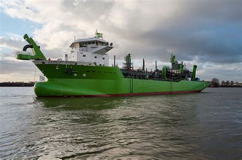 DEME Names Second LNG Fueled Dredger Lisbon Group