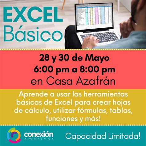 ¡Clases de Excel Básico! Aprende a... - Conexion Americas