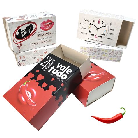 Caixas Er Tica De Namorados Sexyshop Doces Lingerie Etc Shopee Brasil