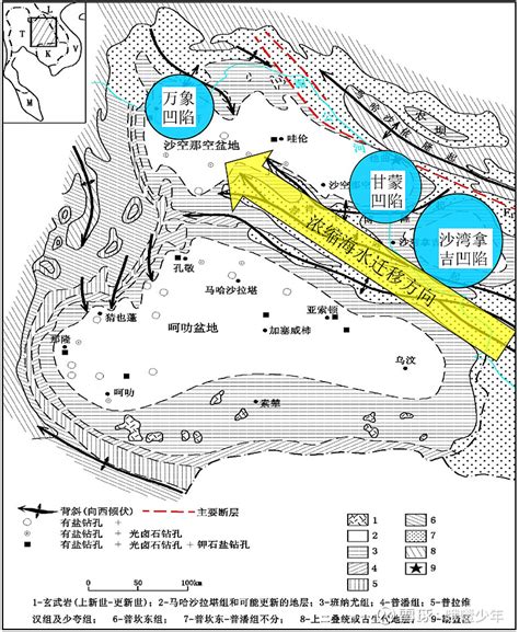 从老挝地质分析亚钾和藏格的钾矿开发前景 亚钾国际sz000893 藏格矿业sz000408 东方铁塔sz002545