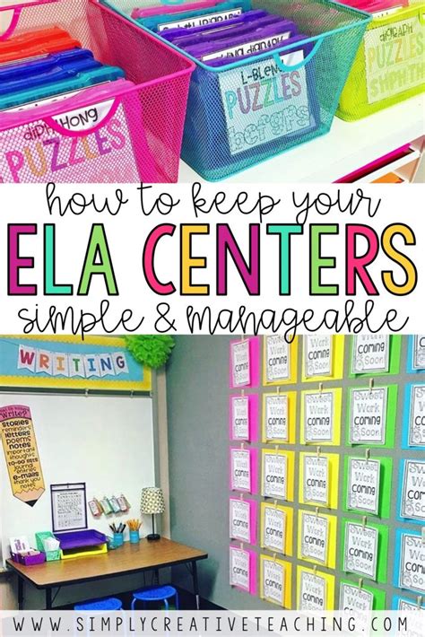 Setting Up Your Reading Centers Simply Creative Teaching