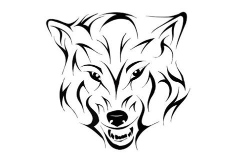 18 Awesome Tribal Wolf Tattoo | Only Tribal