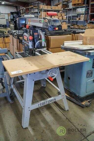 Craftsman 9058 Laser Trac 10in Radial Arm Saw Roller Auctions