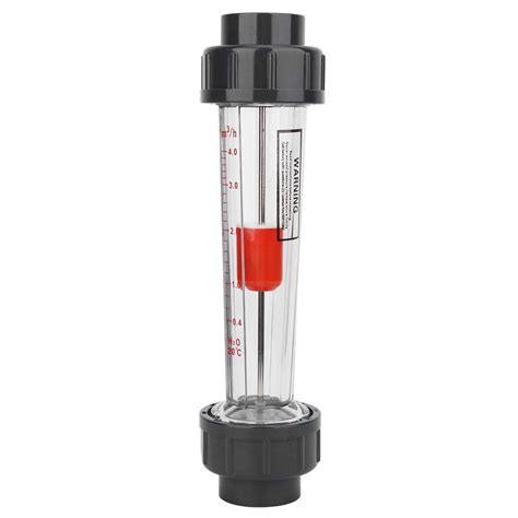 Liquid Flowmeter Water Flow Meter Plastic Tube Type 0 4 4m³ H Range