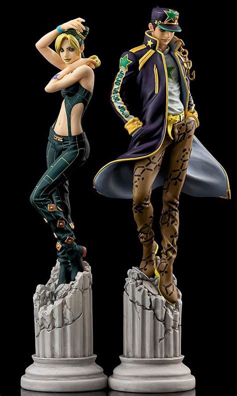 Jjba City Hall Jolyne And Jotaro Figure Pens By Sentinel Are Now